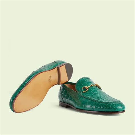 gucci shoes crocodile|gucci push in shoes price.